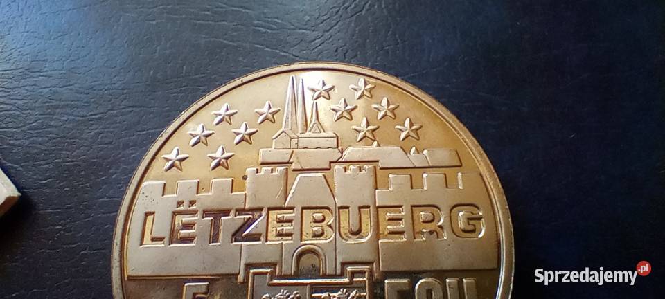 Stare monety 5 ECU 1996 Luksemburg