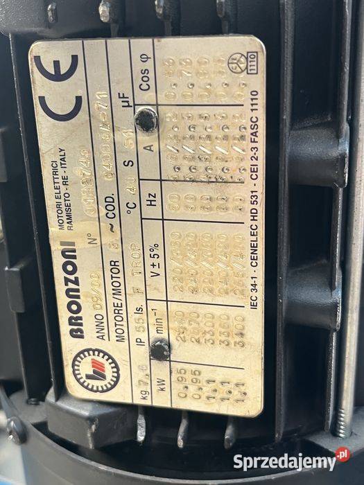 Frezarka do krawędzi Assfalg ASO 750 380V Tuliszków