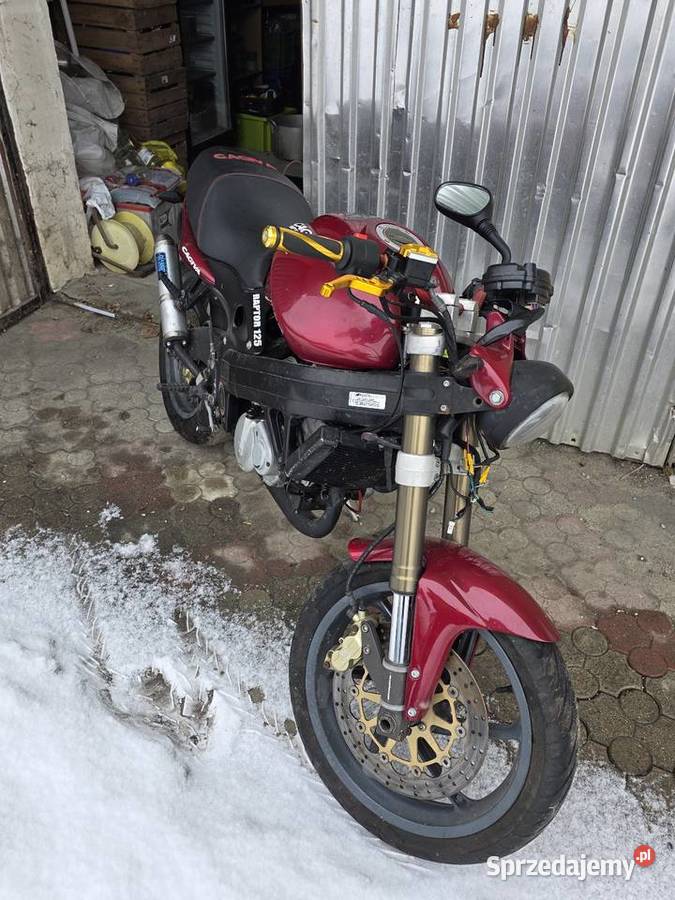 Cagiva raptor 125 elektryczny starter Rusinowo