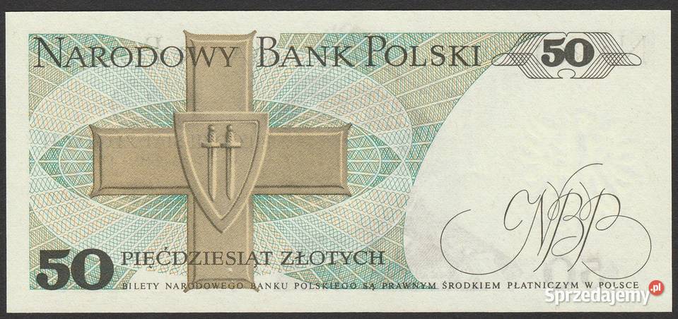 POLSKA 50 ZŁOTYCH 1975 ŚWIERCZEWSKI STAN BANKOWY sprzedam