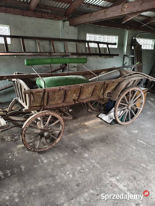 Wóz konny półkoszek Rudnik Wielki