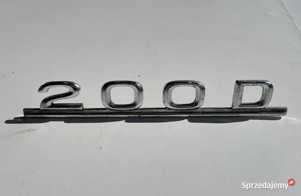 Mercedes Benz logotyp klapy tył 200D Poznań sprzedam
