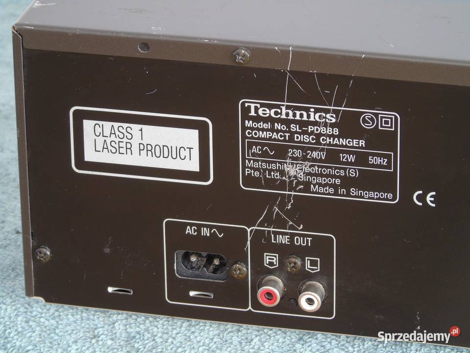 CD Technics SLPD888 zmieniarka DOSTAWA Jasło sprzedam