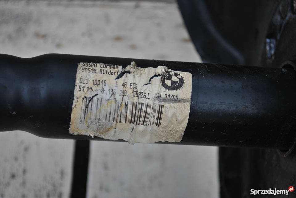 Wzmocnienie przód poprzeczka BMW E46 cabrio Poręba