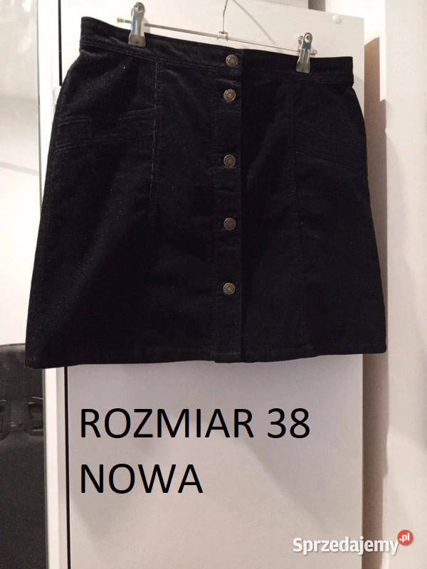 Spódniczka Spódnica Mini Sztruksowa MS Nowa Bydgoszcz
