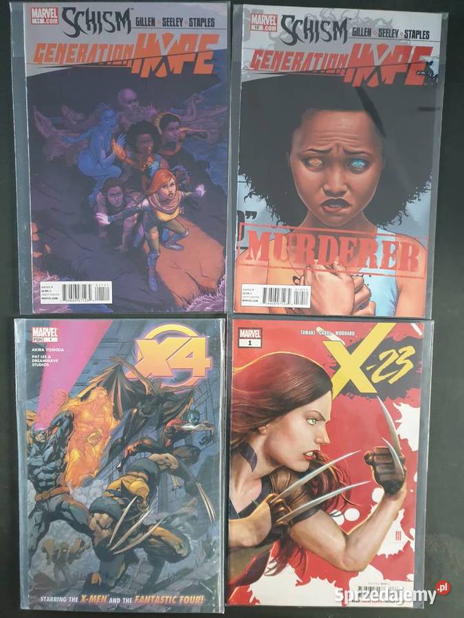Generation Hope X23 X4 XMen Fantastic Four 4 Komiksy Gdynia