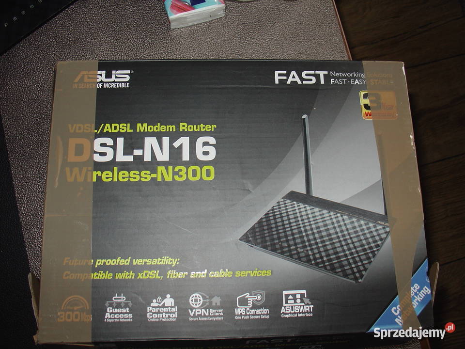 Router ASUS DSLN16 kujawsko-pomorskie Bydgoszcz