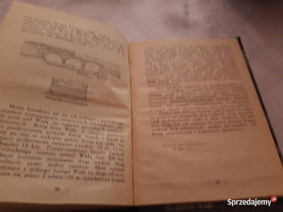 DROGI WODNE POLSKI Inż K Pawłowicz 1919 opr