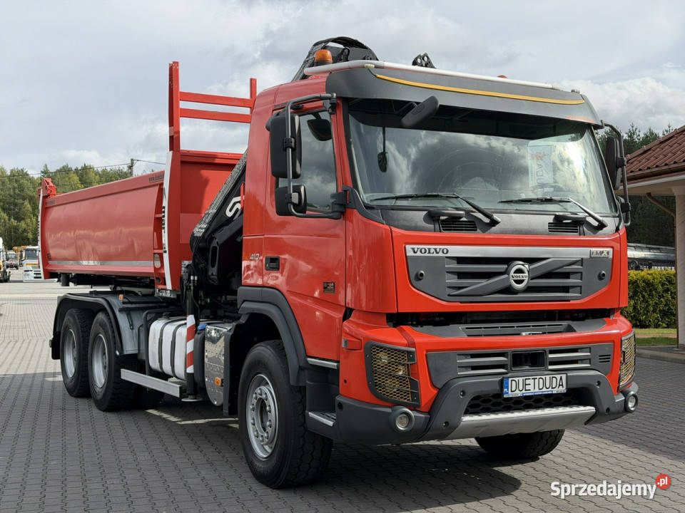 Volvo FMX 410 6x4 13L HDS Radiowy Hydroburta Widełki