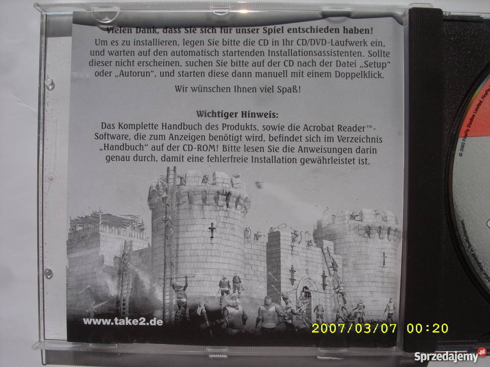 cdSTRONGHOLD CRUSADER FIREFLY dolnośląskie Wołów