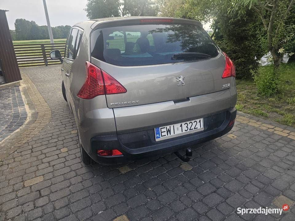 Peugeot 3008 2013r 16 HDI zarejestrowany 227000km Wieluń