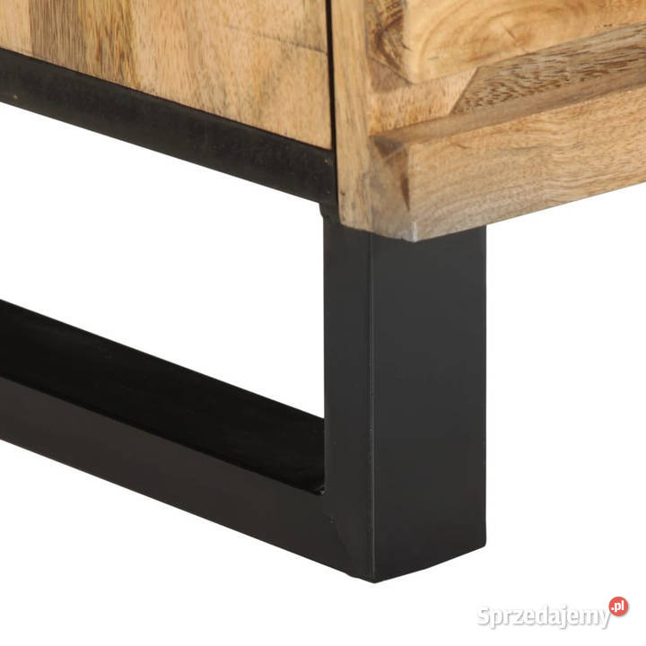 Szafka nocna 40x34x46 lite surowe drewno mango Warszawa