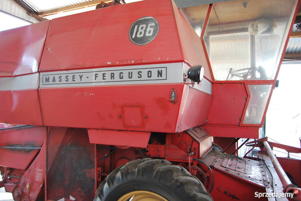 Kombajn Massey Ferguson 186 Hrubieszów