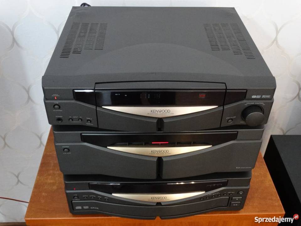 Wieża Kenwood 3 segmenty mocna WYSYŁKA Wieże i miniwieże Jasło