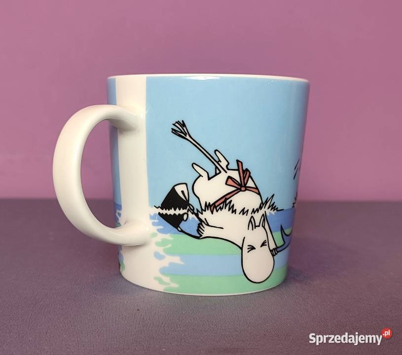 Muminki KUBEK Moomin Arabia Finland LATO 2007 Pozostałe Jasień