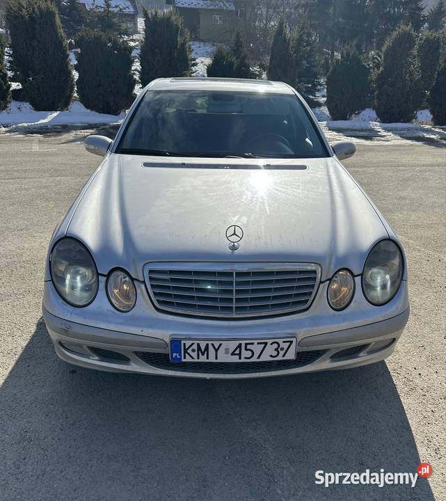 Mercedes E klasa 27 diesel 2003r automat podkarpackie Słotowa