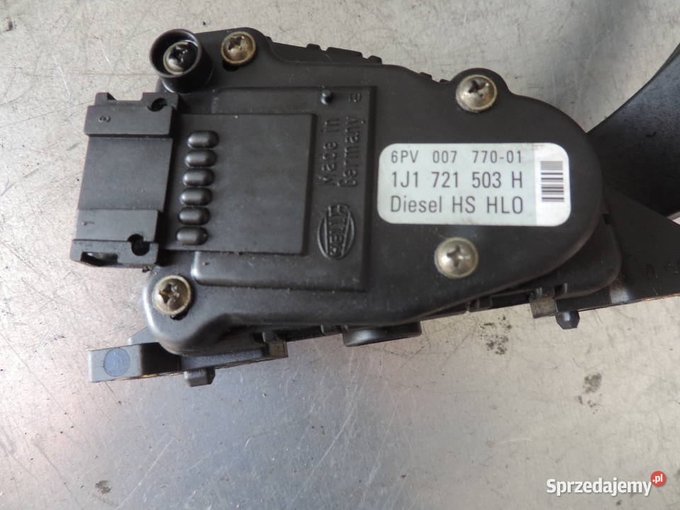 POTENCJOMETR GAZU AUDI A3 8L 19 TDI 1J1721503H Nowy Sącz