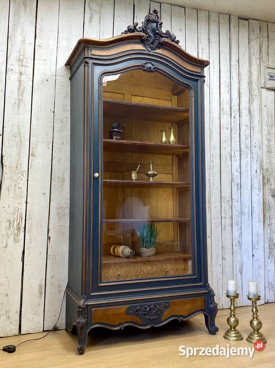Biblioteka witryna Ludwik XV Francja I pół XX w dolnośląskie Wrocław