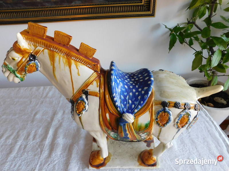 Figura konia styl Tangdynastinceramika Sensai Szczecin