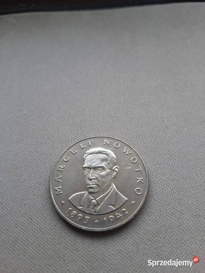 POLSKA20 1983 rCuNi MARCELI NOWOTKO NAJŻADSZE Numizmatyka Legionowo