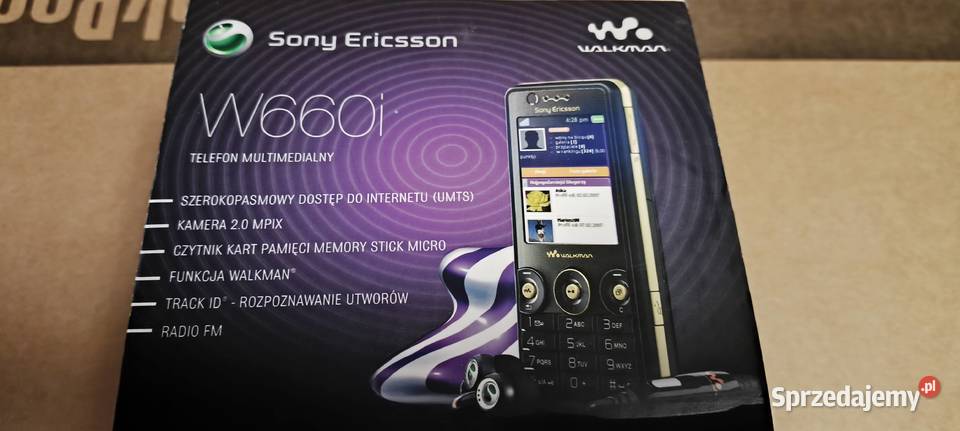 Unikat Nowy telefon Sony Ericsson W660i walkman Gliwice