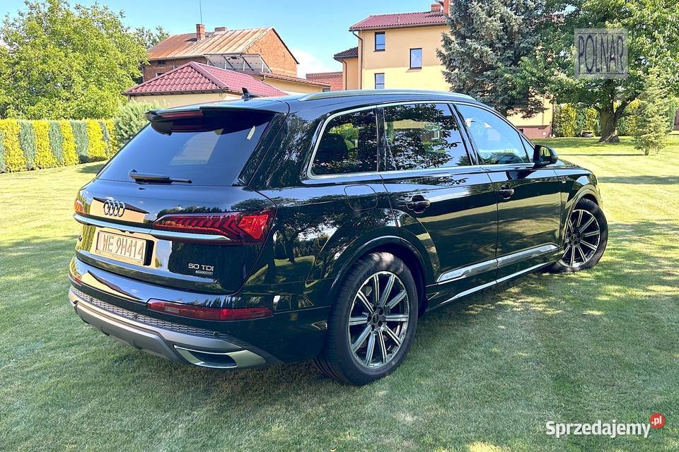 Audi Q7 S Line 50 TDI 286 Quattro 7osobowy serwisowany w ASO