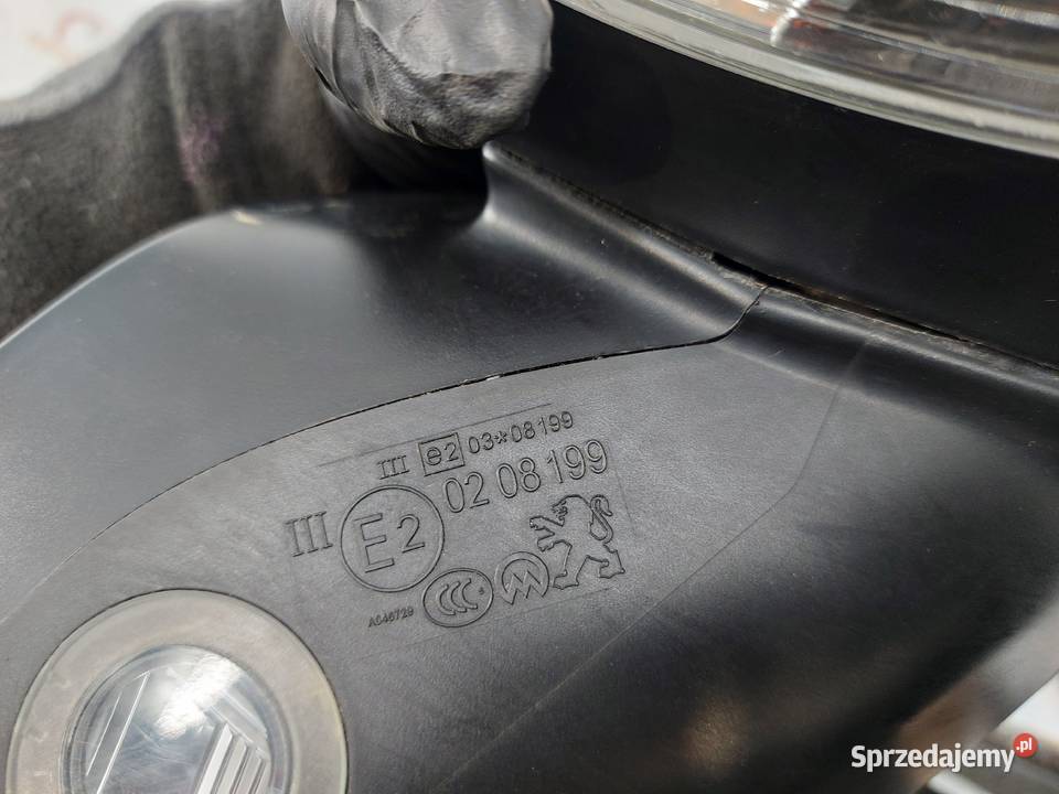 PEUGEOT 3008 I lusterko lewe 63 PIN ANGLIK Lusterka zewnętrzne Kielce