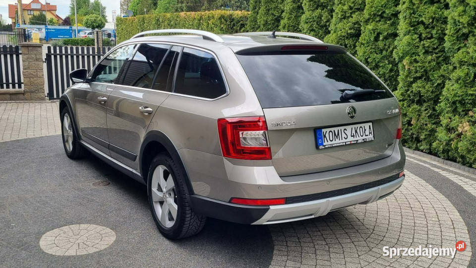 koda Octavia SCOUT 4x4 DSG Alcantara GWARANCJA Płońsk