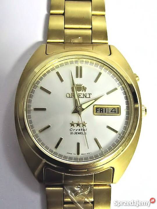 ZegarZegarek Orient crystal 21 automatic Japan męskie Zegarki Nysa