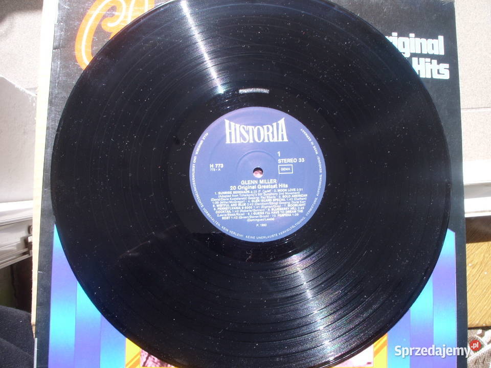 Winyl LP GLENN MILLER20 GREATEST HITS 1980 R Wołów sprzedam