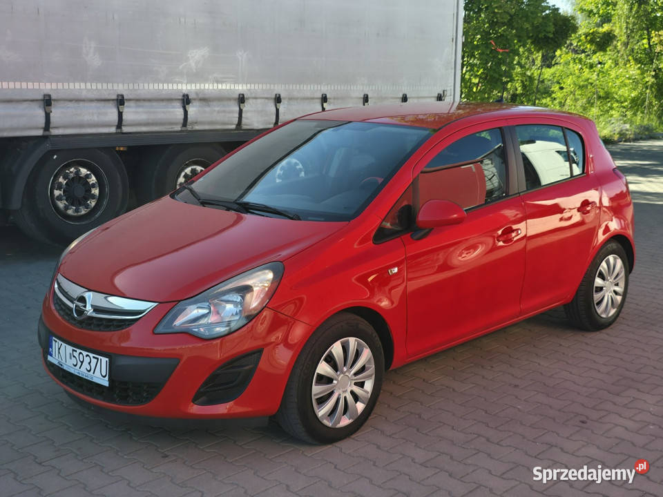 Opel Corsa 12 Benzyna Serwisowany Gwarancja elektryczne lusterka świętokrzyskie sprzedam