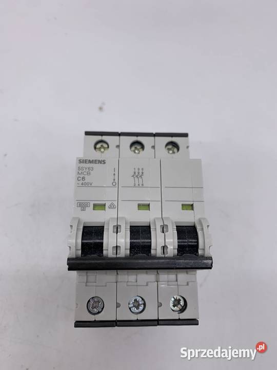 Siemens 5SY63 MCB C6 Warszawa