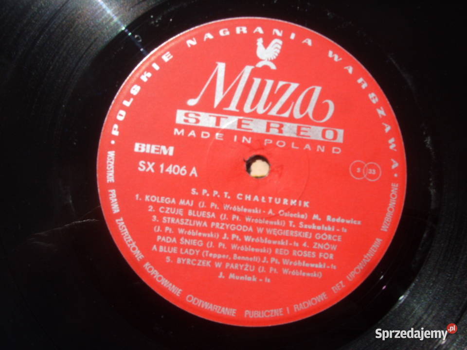Winyl LP CHAŁTURNIKKTO TAK PIĘKNIE GRA Muza SX Wołów