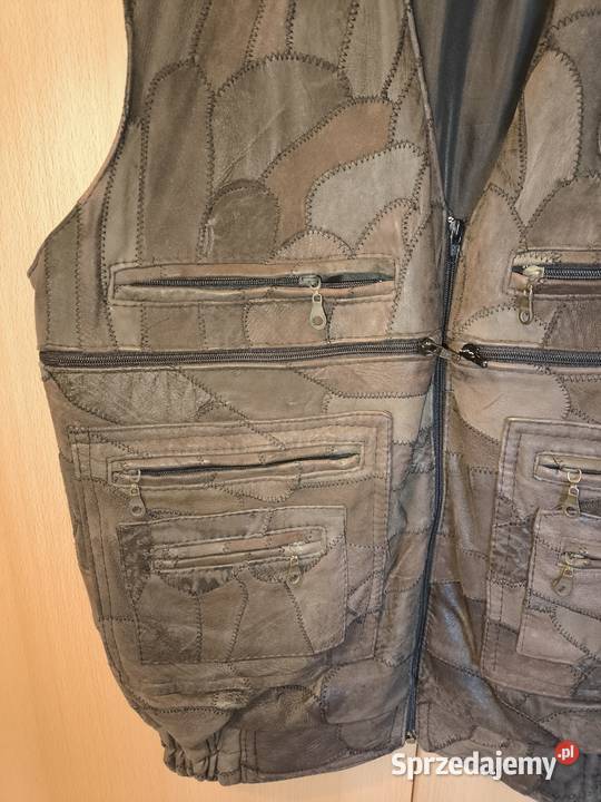 Kamizelka skórzana Rozmiar XXL Warszawa