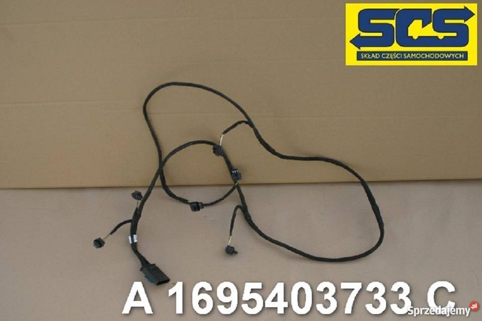 MERCEDES A KLASA WIĄZKA ZDERZAKA PRZÓD Bieleń