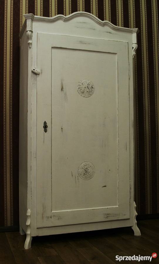 Ludwikowska Szafa Chlebowa Bielona VINTAGE Marki
