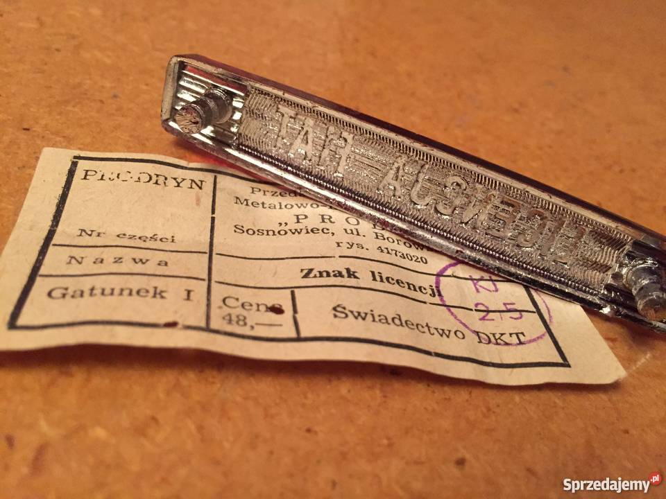 EMBLEMAT LICENCJA FIAT NOWY mazowieckie Warszawa