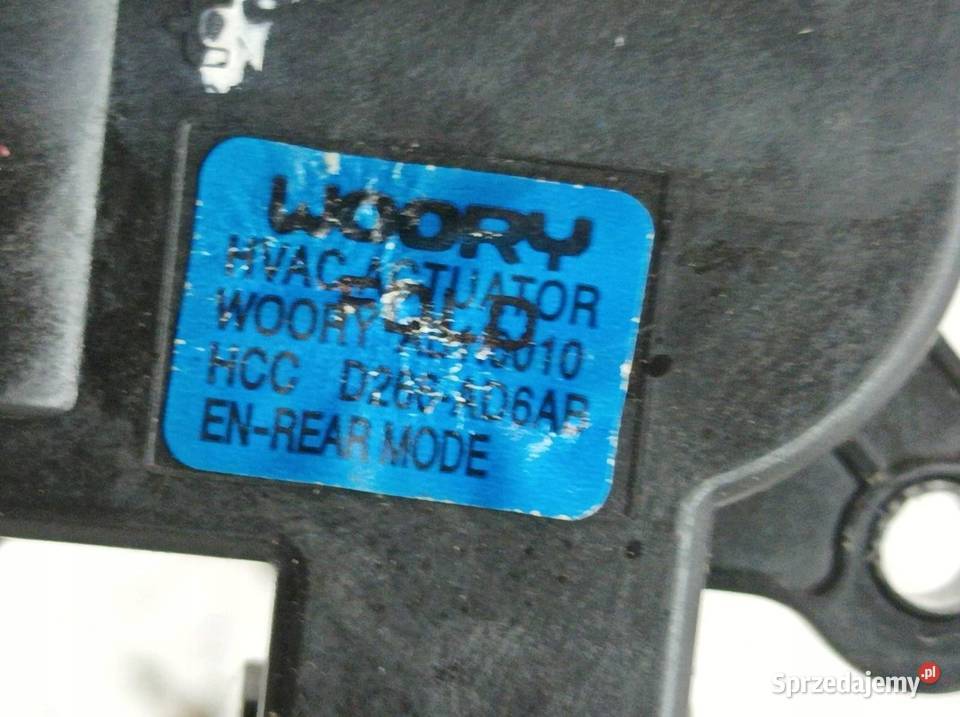 SILNICZEK NAGRZEWNICY WORRY D266AD6AB Hyundai Rok produkcji 2010 sprzedam