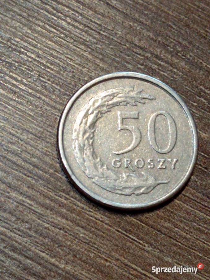 Sprzedam czwarte 50 gr 1991 r lubelskie Chełm