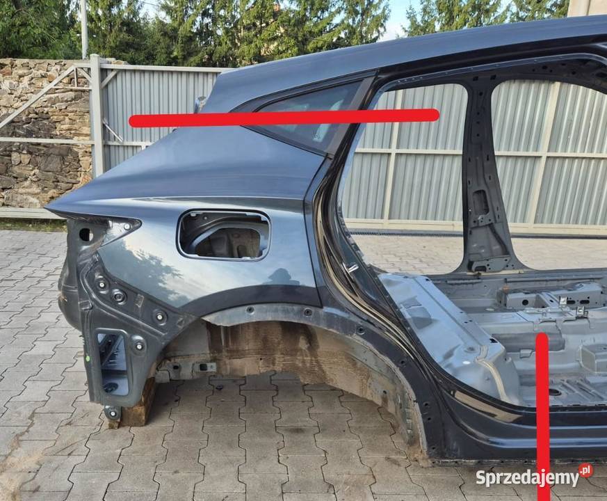 CUPRA FORMENTOR ĆWIARTKA BŁOTNIK PRAWY TYŁ S7H