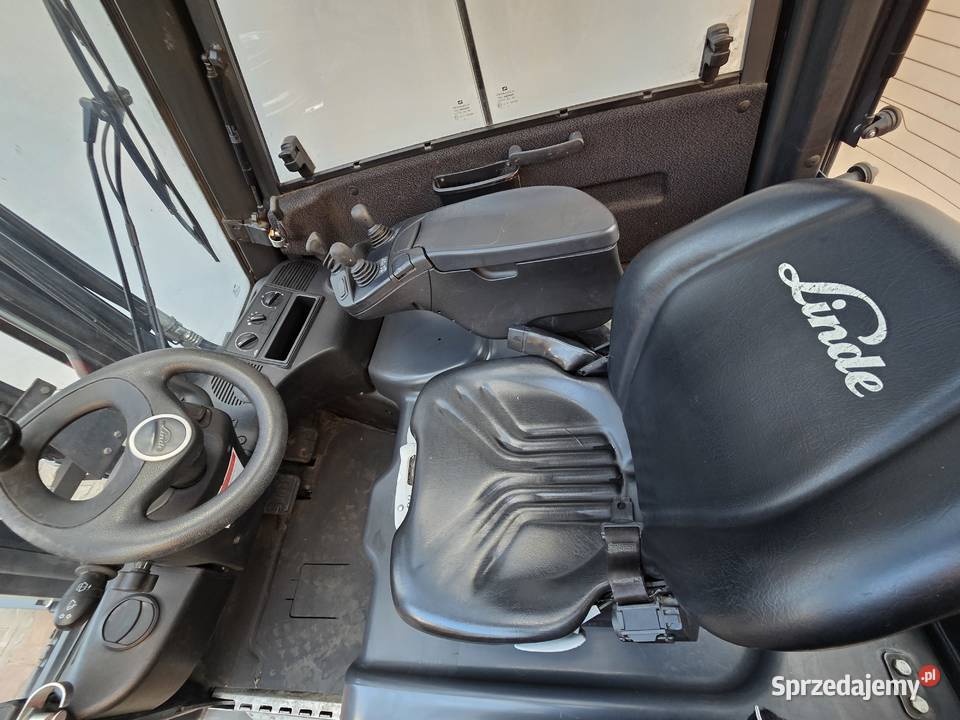 Wózek widłowy elektr Linde E16 Triplex pełna Radom