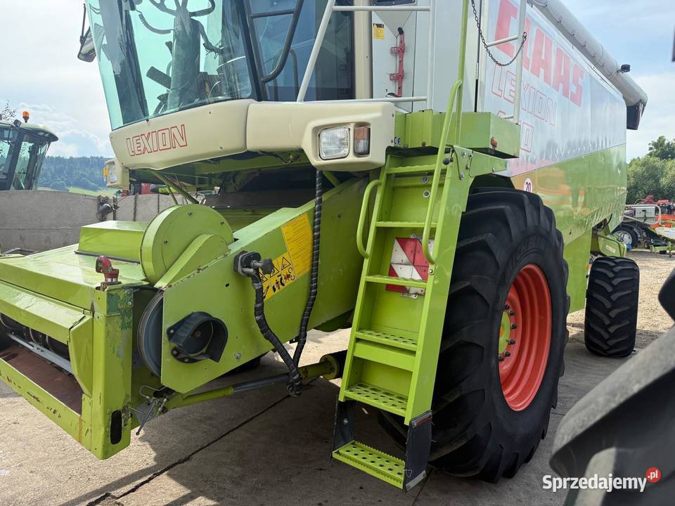 Kombajn zbożowy Claas Lexion 460 heder V660 75m Zbożowe dolnośląskie