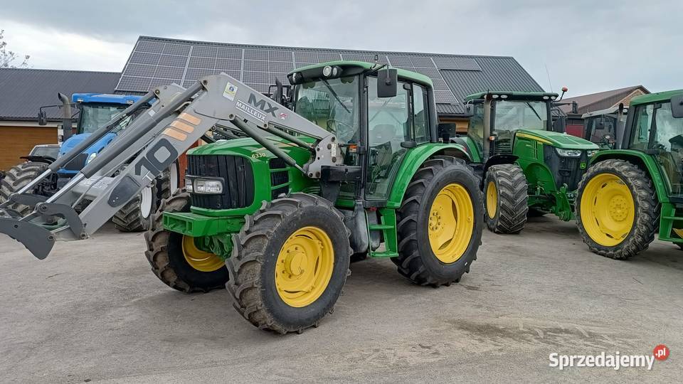 John Deere 6330 z ładowaczem MAILLEUX John Deere lubelskie Żabno