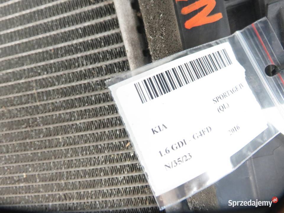 CHŁODNICA WODY KIA SPORTAGE IV 16 GDI osobowe