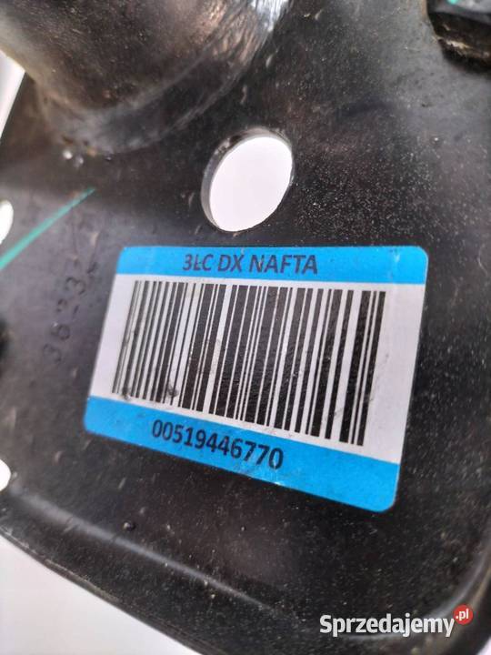 WZMOCNIENIE ZDERZAKA STREFA ZGNIOTU PRAWA