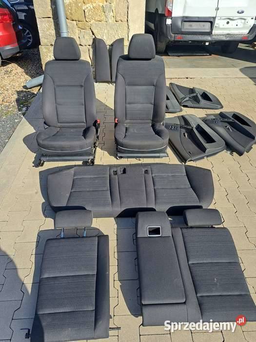 Wnętrze fotele kanapa boczki BMW e60 elektryczne Lwówek Śląski
