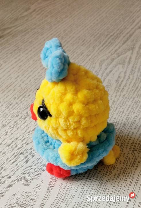 Kaczuszka wykonana na szydełku łódzkie Łask sprzedam