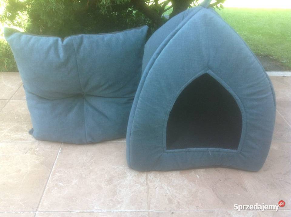 Nowy składany domek legowisko z poduszką kotapsa