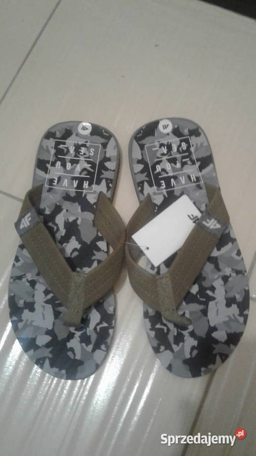 Klapki Japonki męskie 4F 41 moro nowe mazowieckie