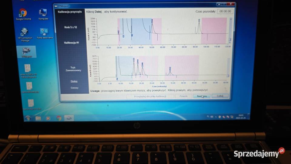 Syndyk sprzeda chromatografy MYRKOS podkarpackie Rzeszów